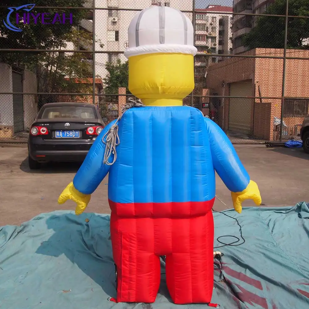 Hot Sale Advertising inflatables Promotion Inflatable Leg Cartoon Characters Lego Model Commercial