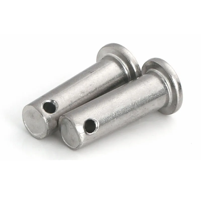 M6 M8 M10 Stainless Steel SS304 316 316L A2 A4 70 80 Polishing Passivate Clevis Pins With Small Head Without Head With Hole
