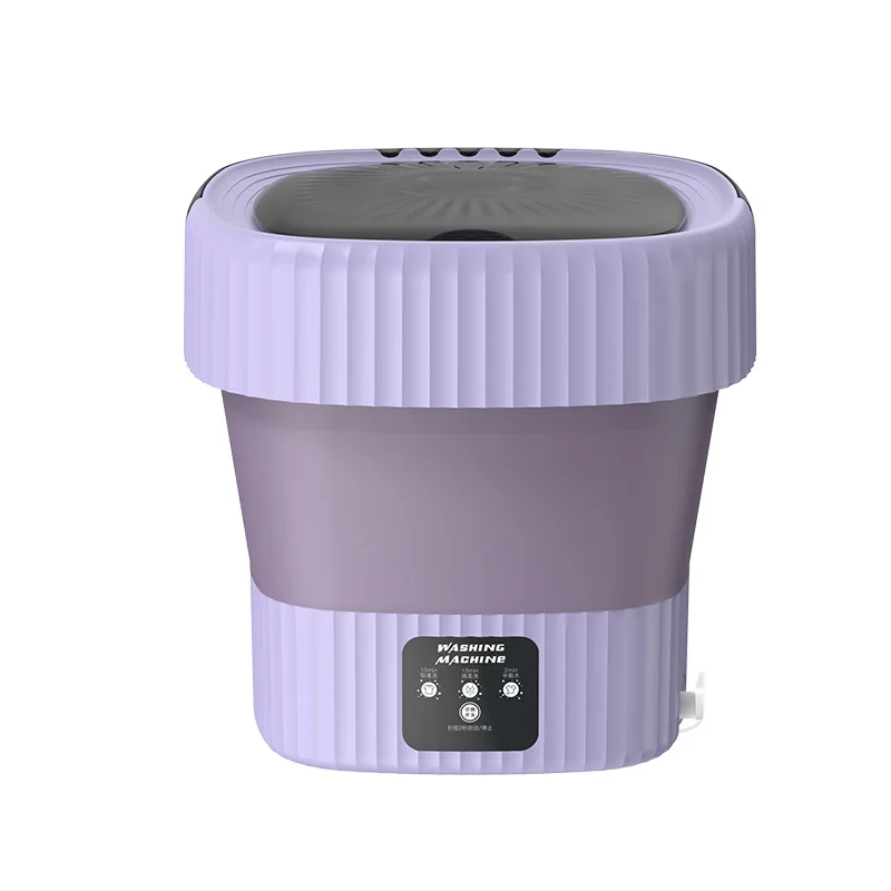 New Trending Electric 10W Power Foldable Portable 10L Mini Washing Machine Top-load Washers