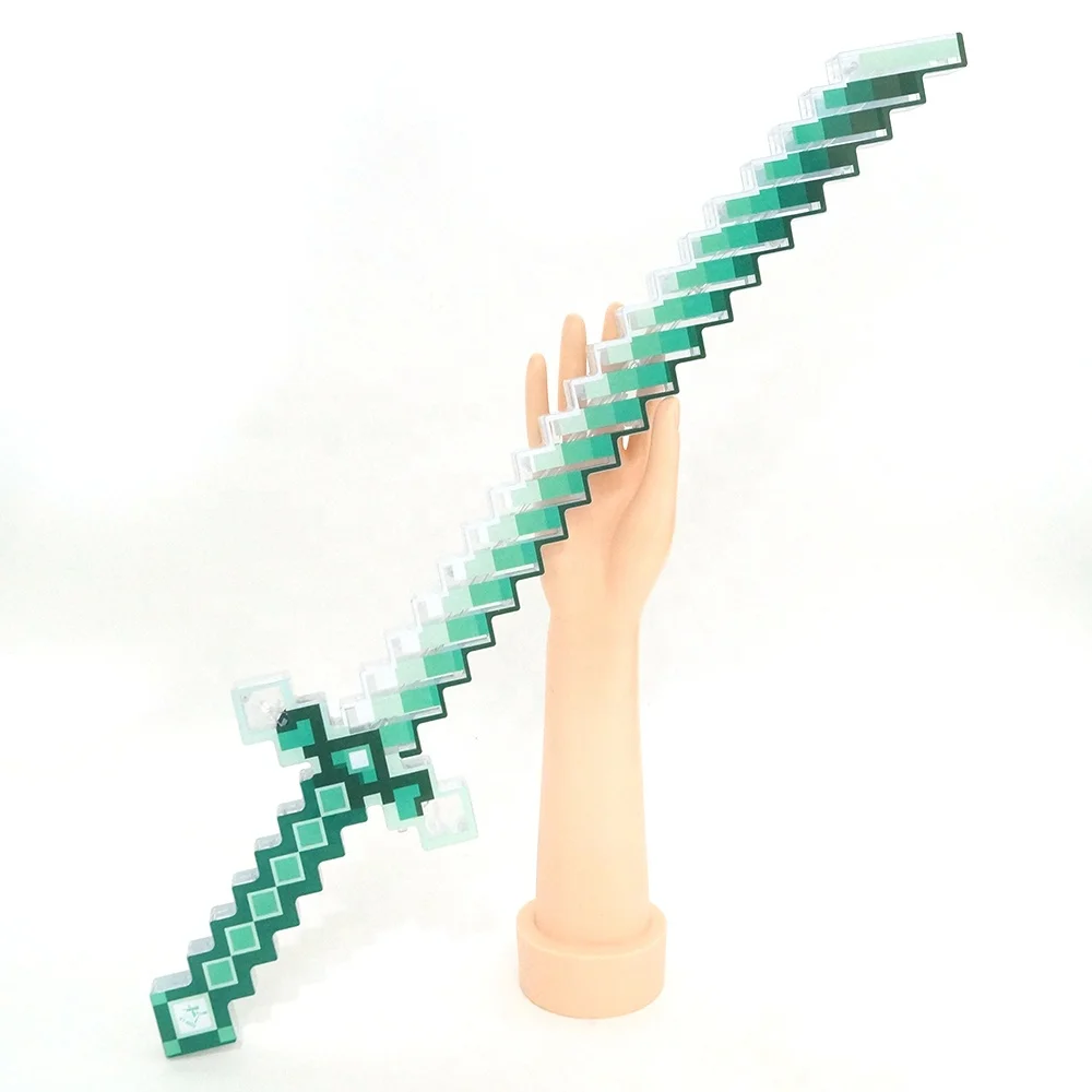 Led Light Up Toys Light Saber Pixel flashing Swords plastic knife with light toy