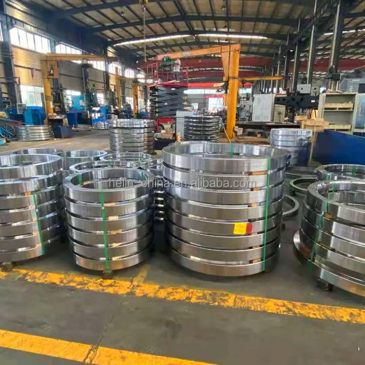 Single Row Ball Slewing Bearing Ring For Excavator