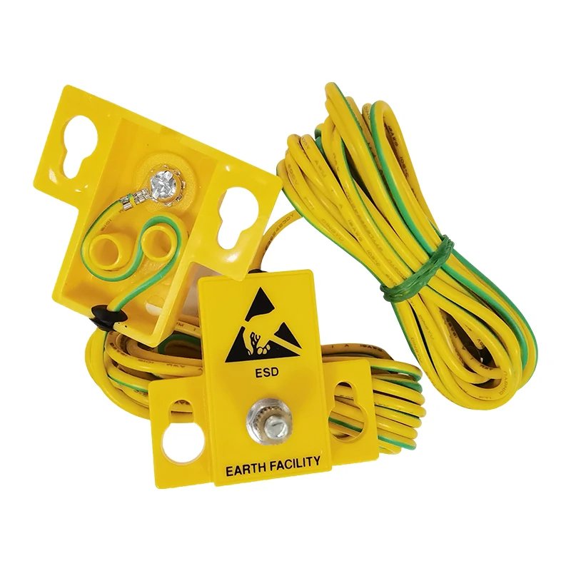 Antistatic Point ESD Grounding Plug/esd EU earth bonding plug/ESD earth facility