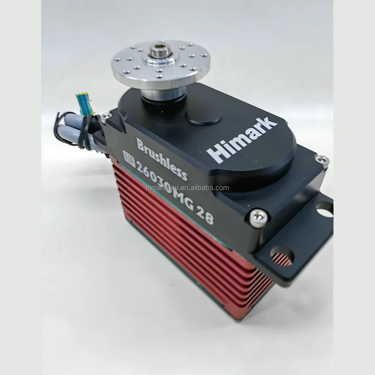Himark Industrial Super Speed 12V PWM+RS485 26.00Nm 12V 45Mm Servo Production Smart Full Aluminum Alloy Case for Teaching Valve