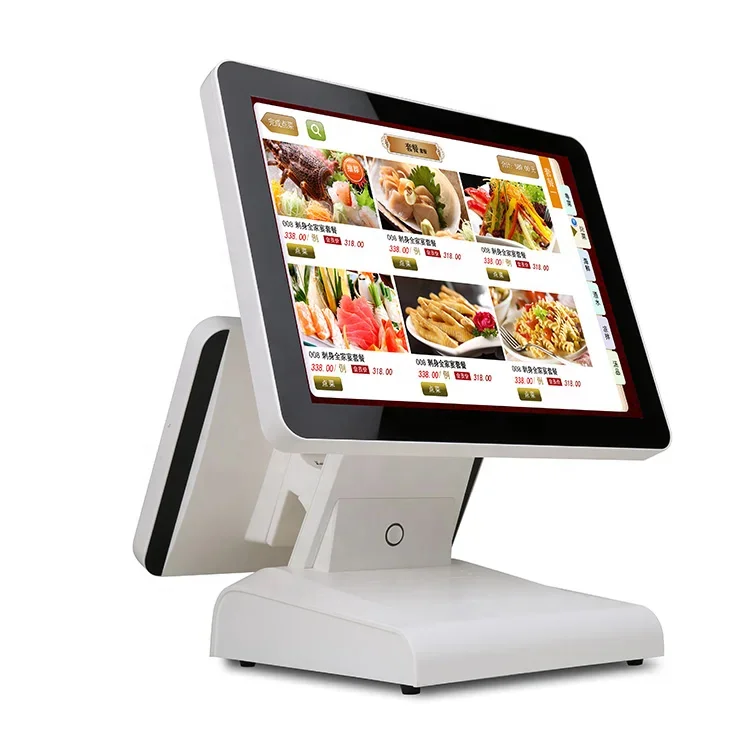 10 points Capacitive LCD Touch Screen Restaurant POS 19 inch Touch Screen Monitor with Metal Base