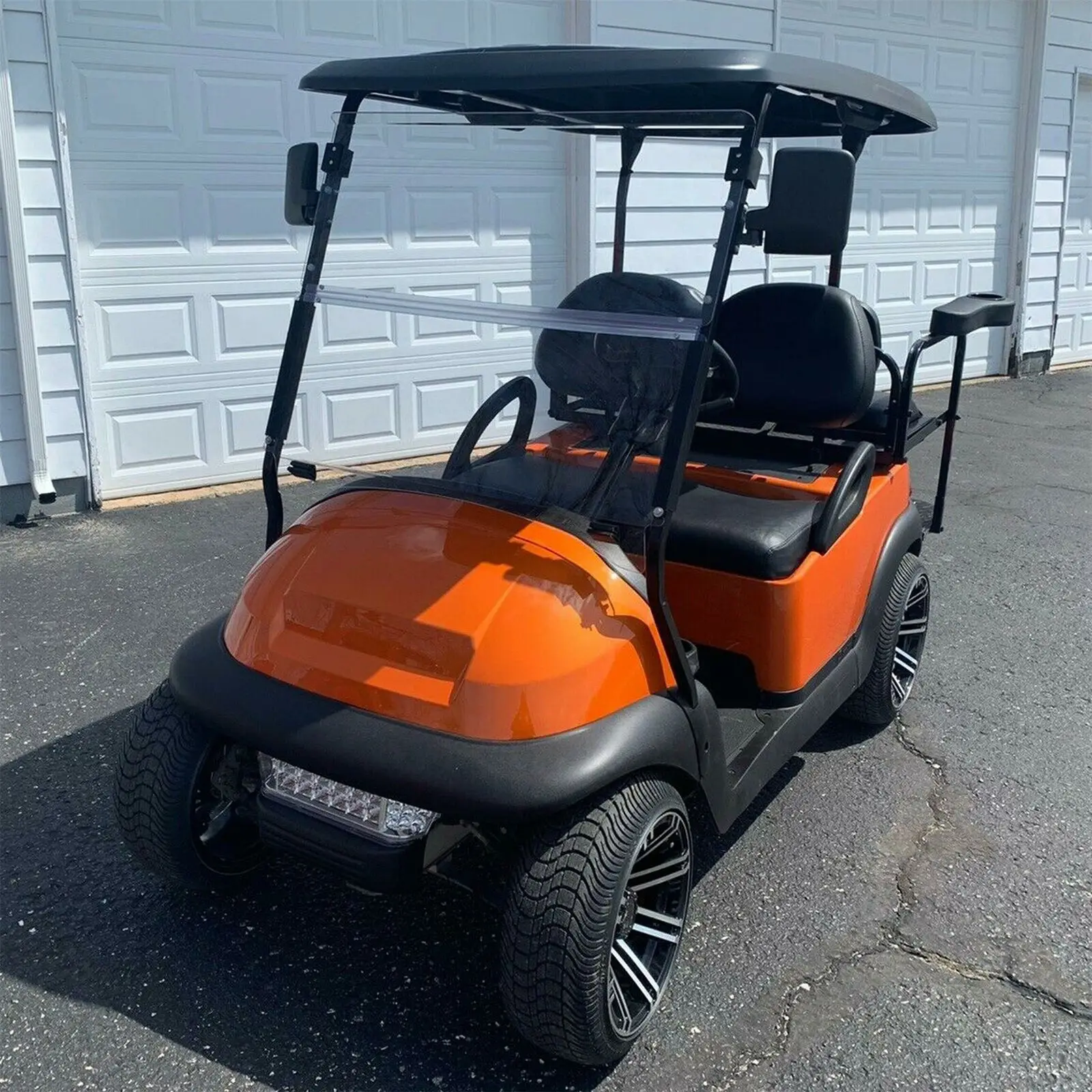 Factory sale Folding Acrylic Clear Tinted Windshield for 2004-Up Club Car Precedent Golf Carts New