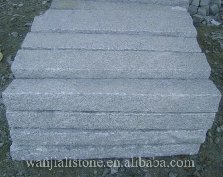 
Cheap Price Grey Stone Garden Palisade, Natural Granite Curbstone For Outside Floor 