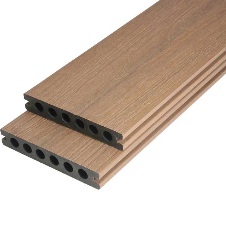 The latest hot and stable outdoor uv resistant wood-plastic composite flooring for villa gardens