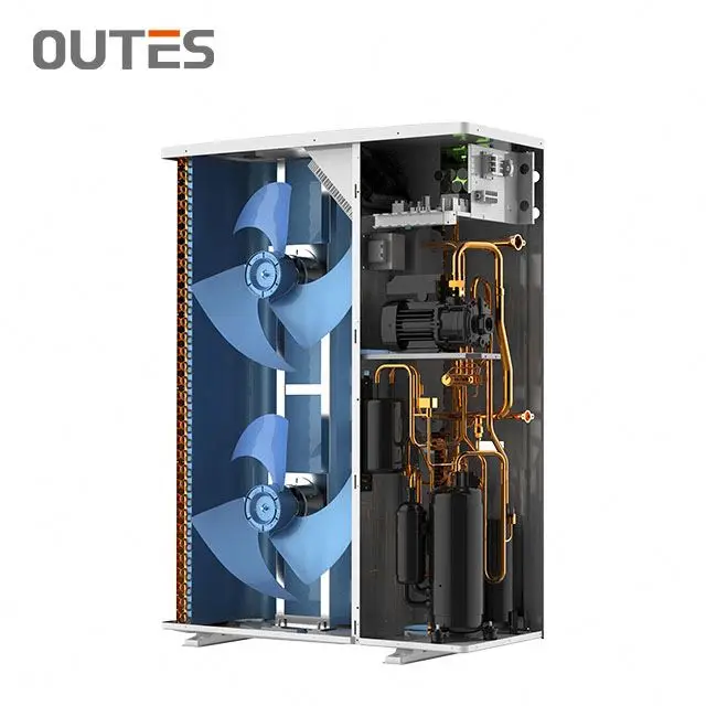 OUTES Air Source  heat pump split type -DC Inverter  heat pump water heaters inverter heat pump