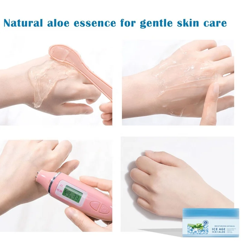 Wholesale Organic Soothing Lightening Moisturizing Aloe Vera Gel For Face