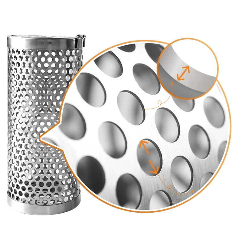 360 Degree Rotation Stainless Steel Barbecue BBQ Grilling Basket