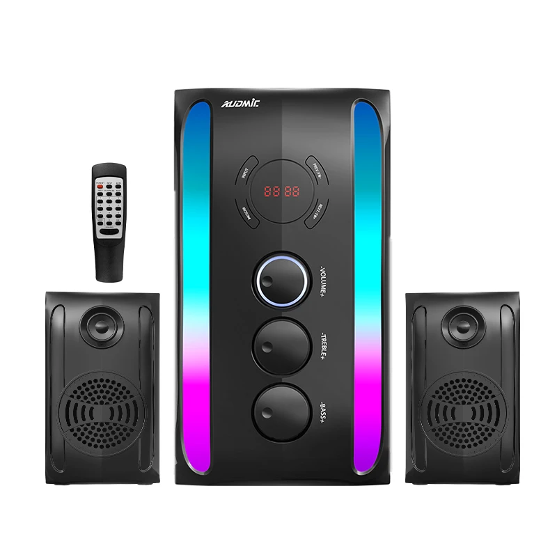 Multimedia Theaters Speakers Audio Surround Karoke 2.1 Sound System Home Theater Speaker Karaoke
