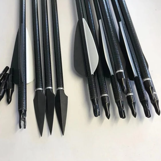 Оптовая продажа стрельба из лука охота стрелы карбоновый базовый Рекурсивный лук для стрел начинающих