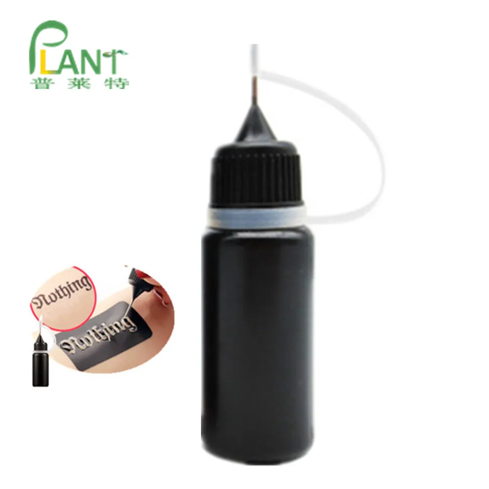 
10-15days Temporary tattoo ink liquid extract of huito jagua or genipa americana 