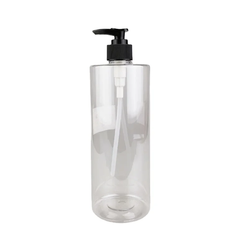 25 750ml Cylinder Clear PET Plastic Trigger Spray Bottle