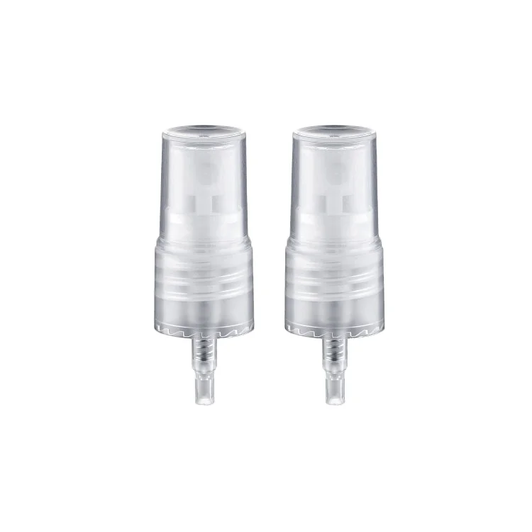 Hight Quality 18 415 sprayer plastic screw nozzle smooth atomizing white black 18mm fine mist spray