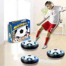 Led Colorful Air Cushion Floating Foam Football With LED Light Gliding Toys Soccer Toy Electric Levitate Soccer Ball