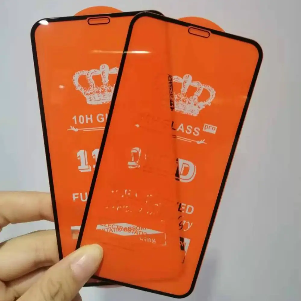  Высококачественное защитное закаленное стекло 111D на весь экран для iPhone