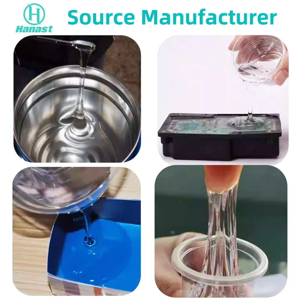 Electronic silicone electrical squishy gel soft liquid silicone for rimuovere il gel di silicone per pcb