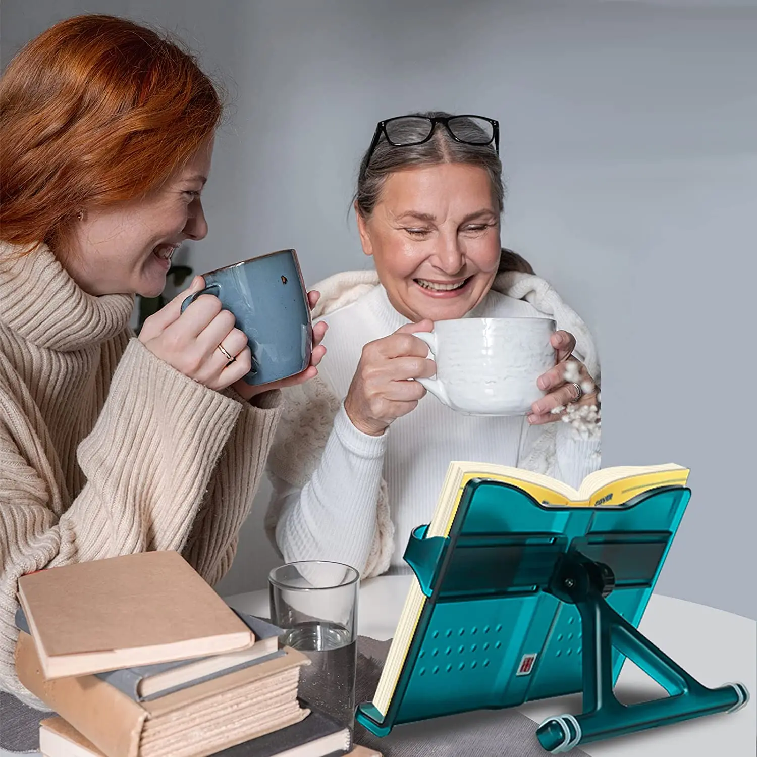 New design durable adjustable folding book reading stand  book holder