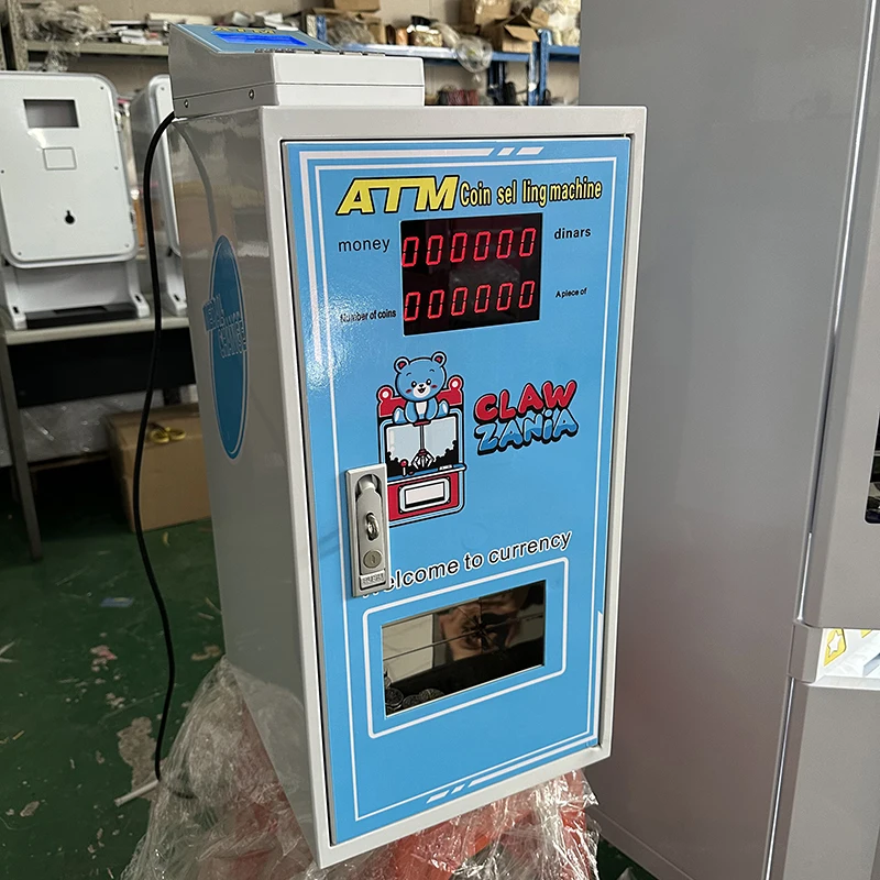 Мини настенная машинка для смены токенов Dobi Laundromat bill exchange аркадная игра Токен монет
