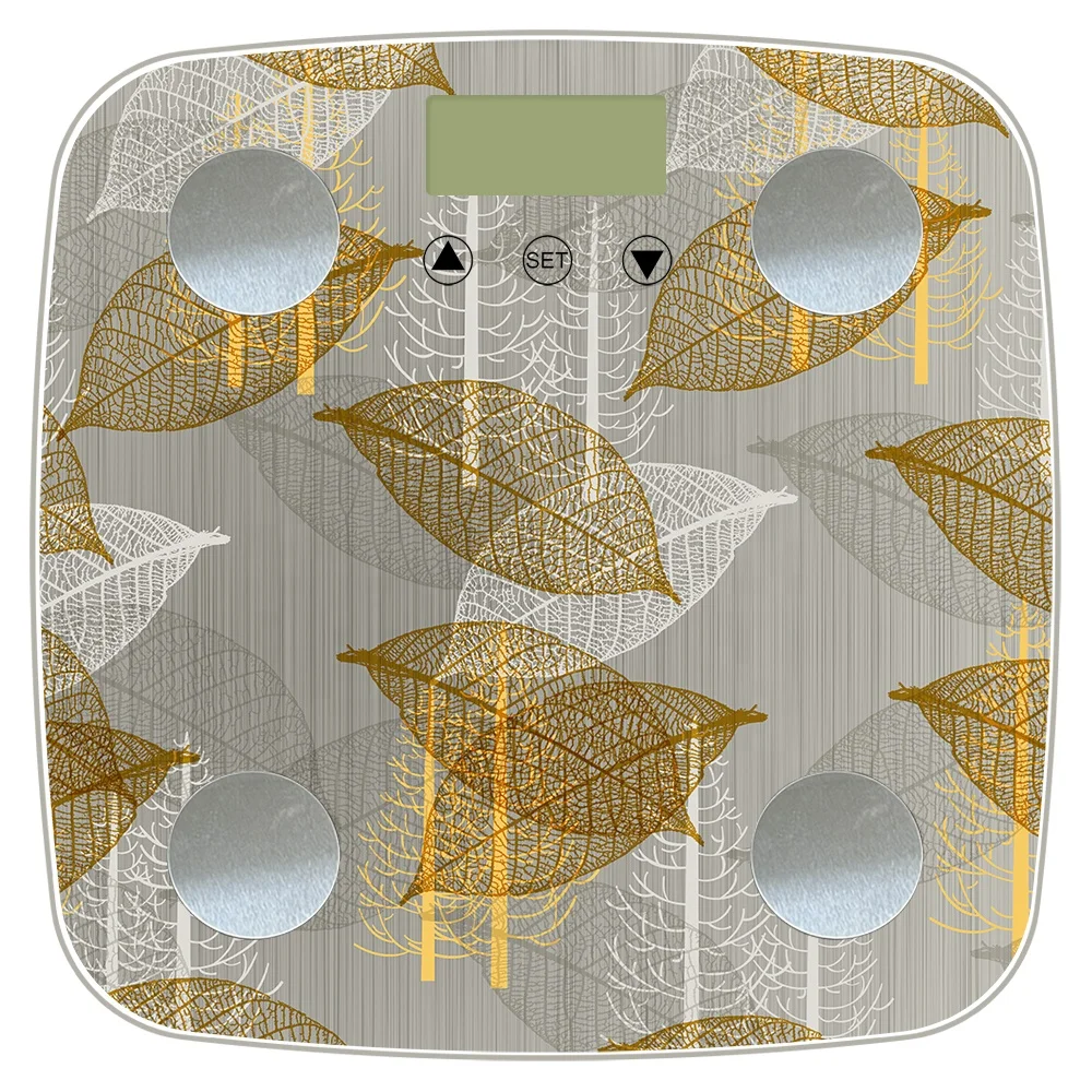 BL-3402 New design bath electronic digital bathroom smart scale ABS plastic touch bottom