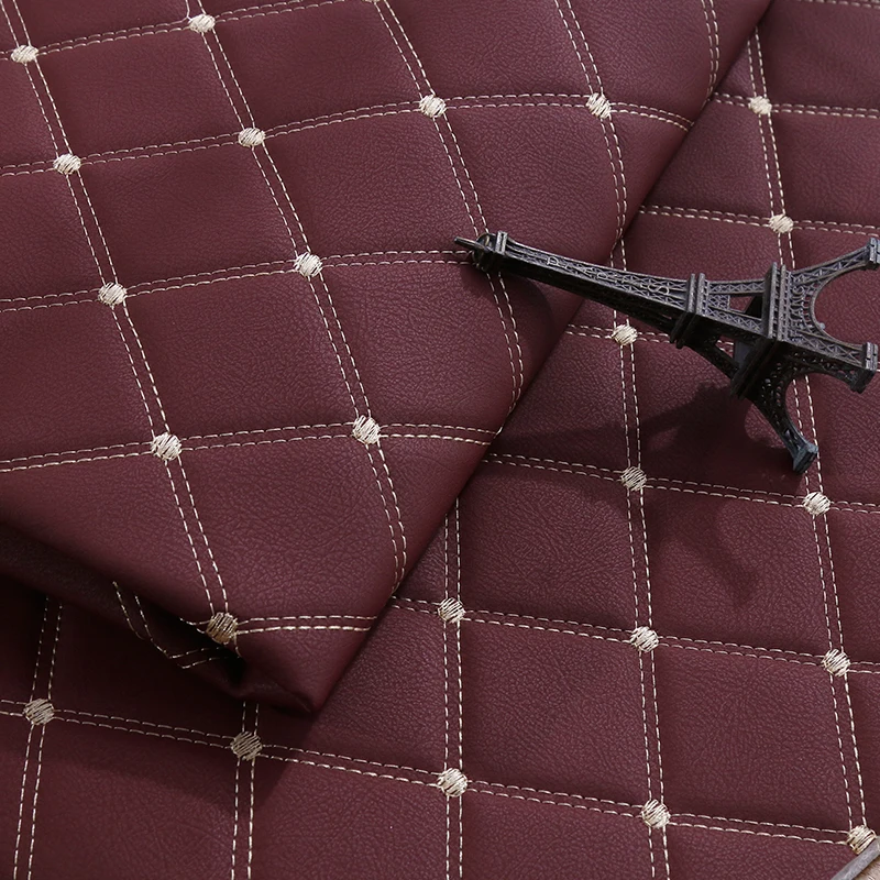 Custom luxury xpe leather 3D 5D carpet car floor mat material roll raw