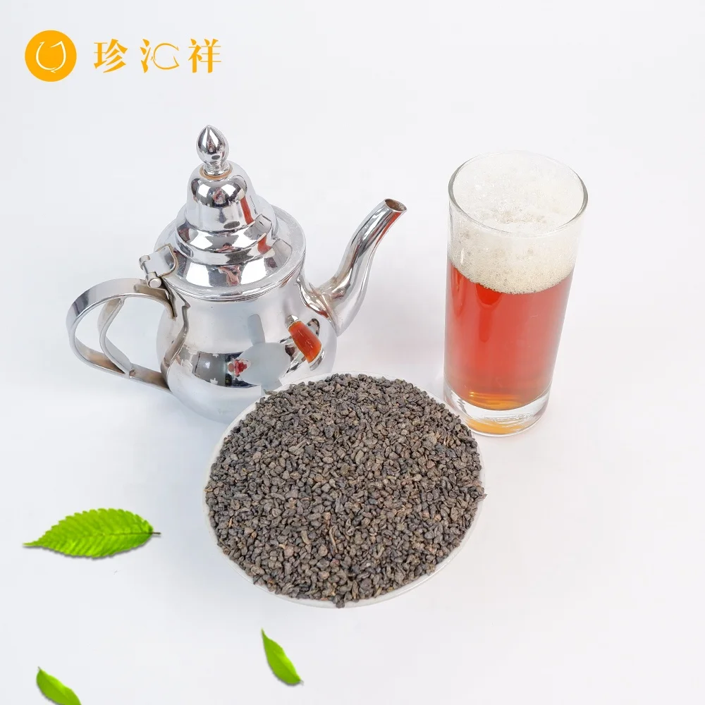 OEM China tea wholesaler The vert de morocan market 3505 5A green tea leaves
