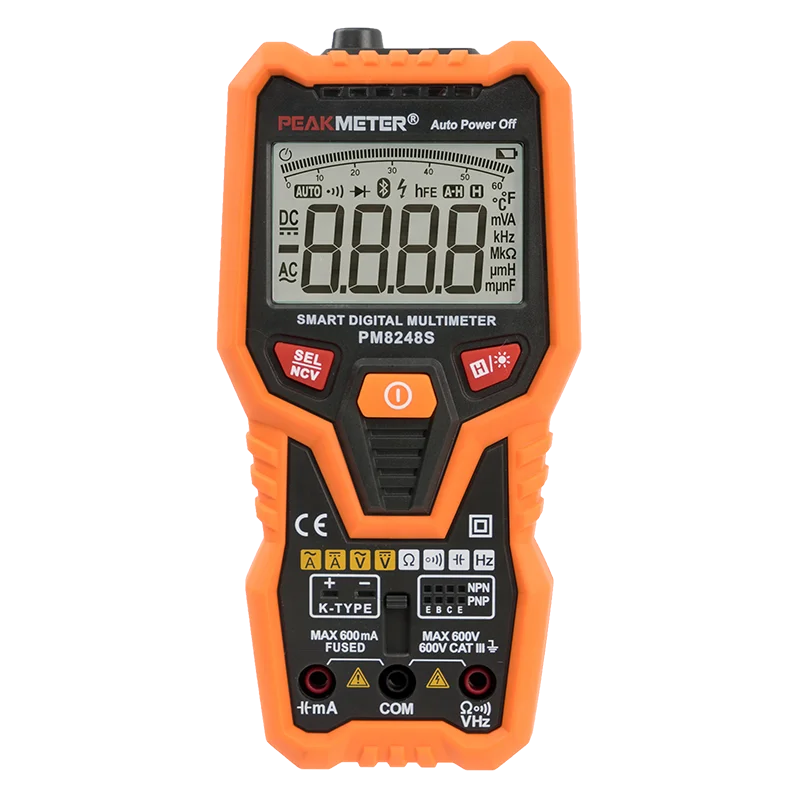 automatic smart meters NCV Detection Auto Range Digital Multimeter Multifunctional Stable Performance