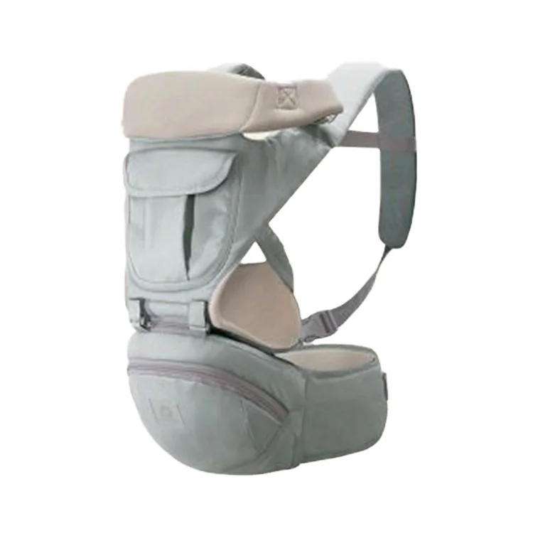 6 In 1 cool air mesh lumbar support hip seat travel newborns and older luxury wrap sling baby carrier
