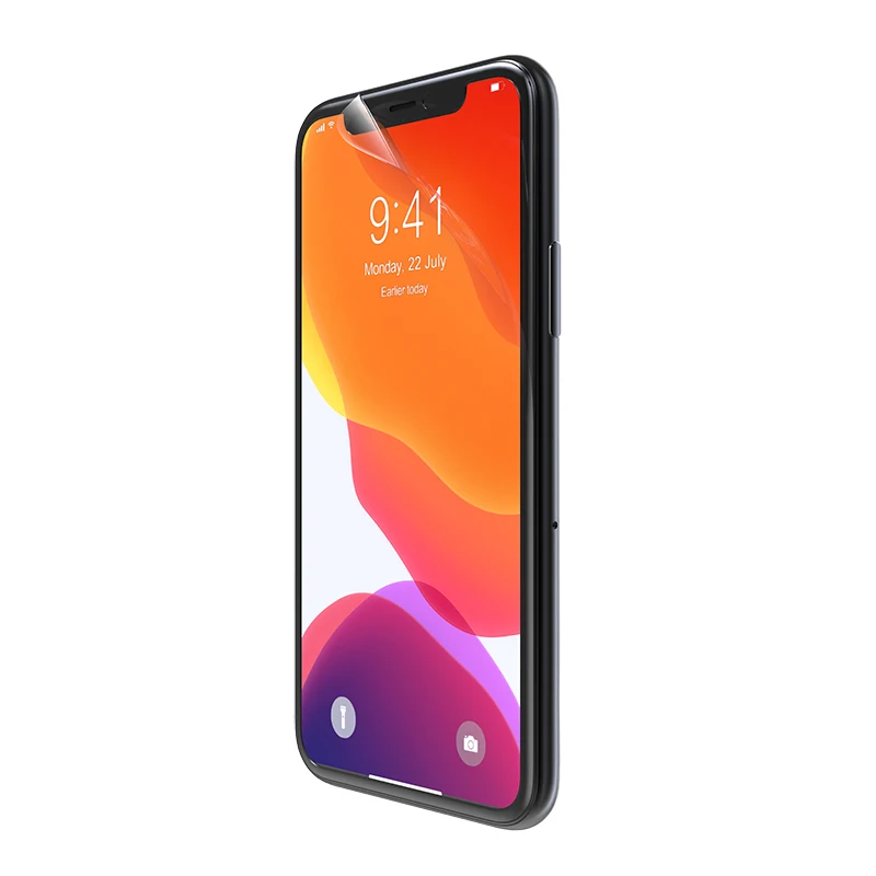 Anti Fingerprint Full Cover Curved Screen Protector Phone Protective Anti Bacterial Hydrogel Film For Graph Plotter