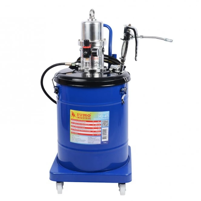HG-45 SUMO Professional 50:1 High Pressure Air Grease Gun Pump Lubricator