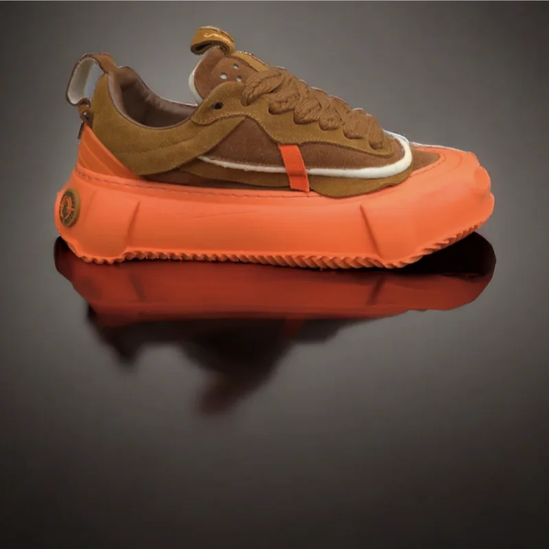 Custom Fashion Classic Shoes Men Hip Hop Shoes Fashion Clunky Sneakers for Men Casual Travel Mens Walking Shoes Low Top Sneakers