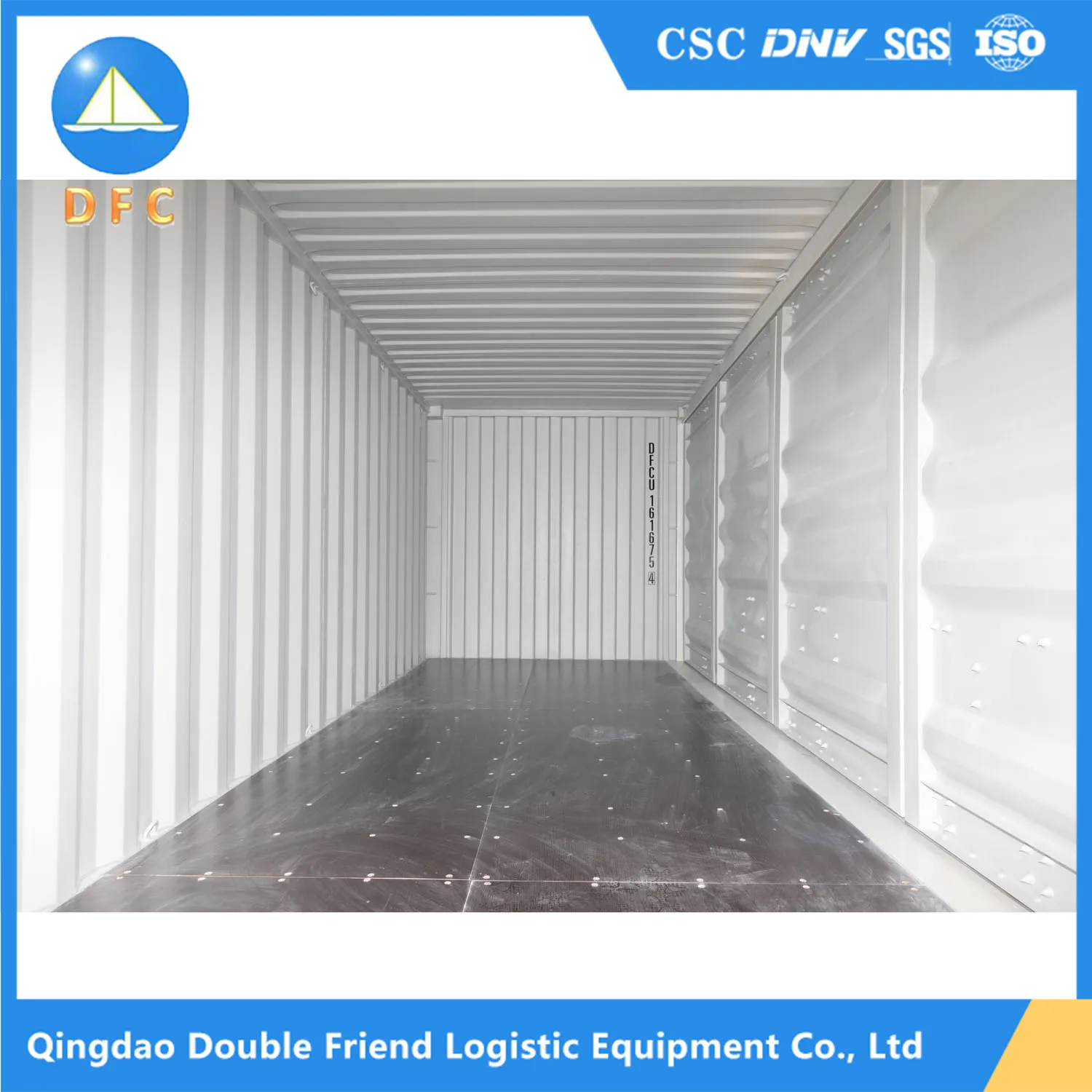Professional Production Marine Standard 20 Feet Length Shipping Container for Cargo Transportation