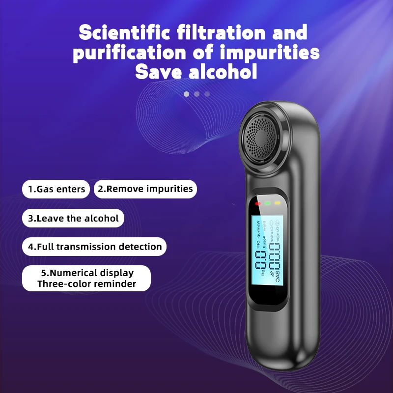 Manufacturer OEM ODM Breath Alcohol Checker Wholesale Alcohol Detector Breathalyser Alcohol Tester