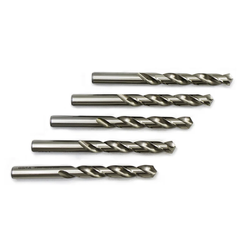 DIN338 3 cutting flute HSS-G bright finished  Hole making Cobalt twist drill bits hole maker 3-10mm