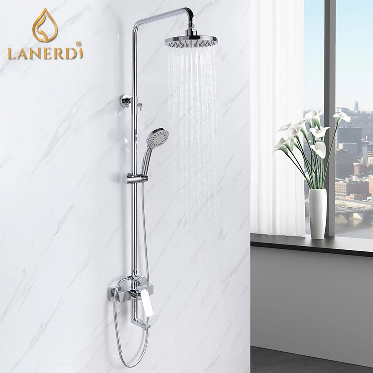 Chrome Shower Faucet Set regendouche ducha douche