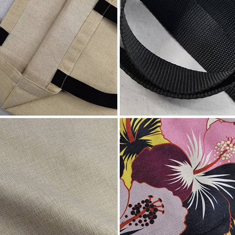 In Stock New Style Medical Print Portable Eco Friendly Black Cotton Canvas Dentist Nurse Tote Bag