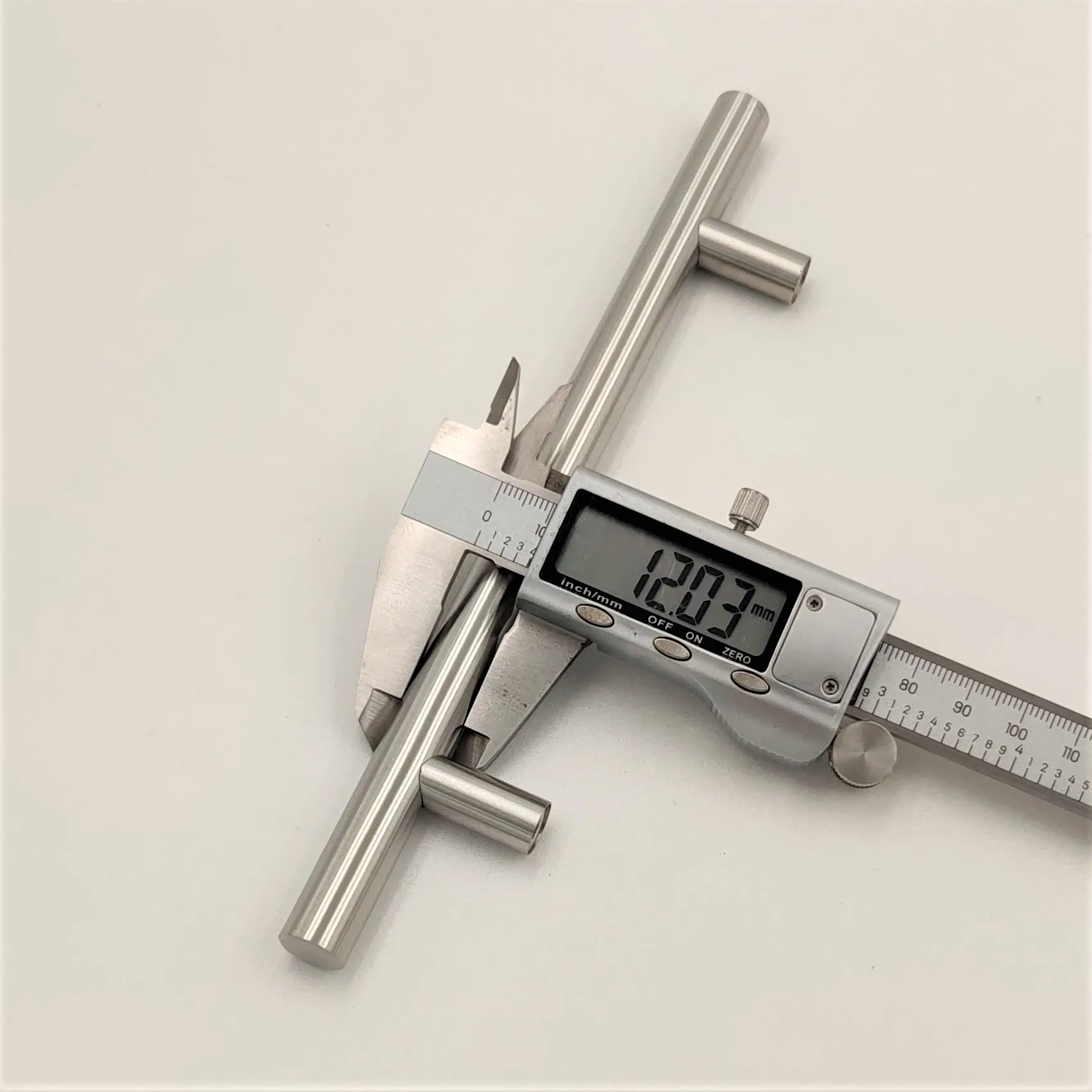 Stainless steel 100mm Hollow pulls handle for your home kitchen furniture hardware wardrobe accessory handle