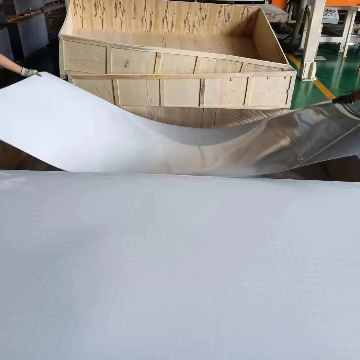 0.7mm White Glossy Hpl Laminate for Writing Board/white Board