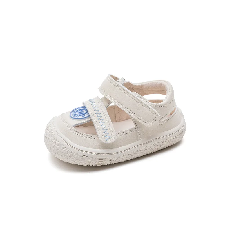 Ebmini summer new cute all-match tip-binding soft sole baby boys and girls casual toddler sandals