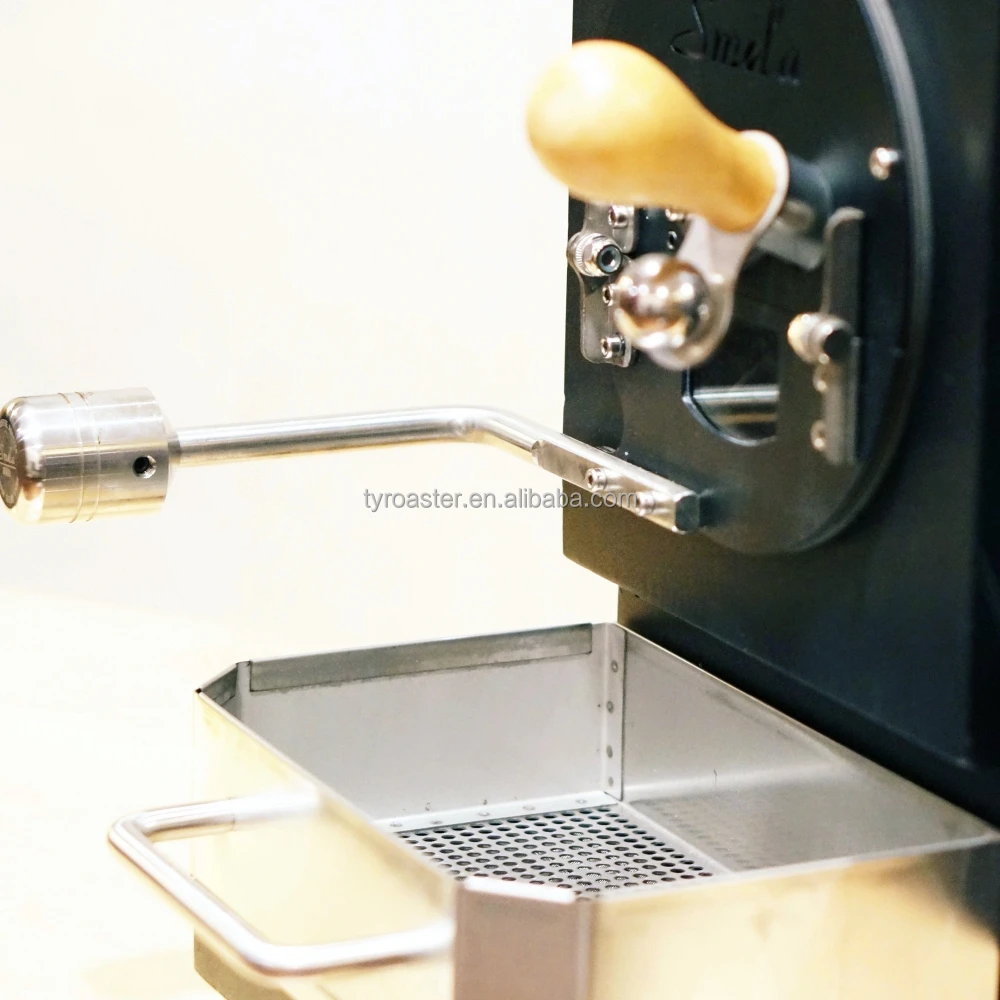 TY-TECH 600g coffee roaster TS-600 APP-controlled mini size coffee roasting machine logo customizing
