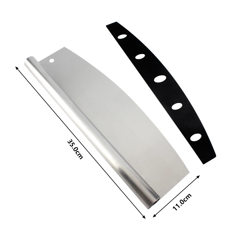 Aluminium Metal Pizza Paddle Slider  Foldable Wooden Handle Pizza Peel Spatula Set