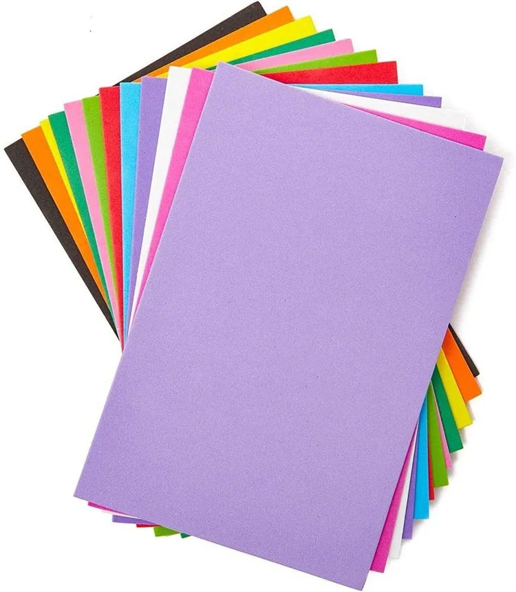 EVA Foam Sheets 9 X 12 Inch 10 Colors 2mm Thick Handicraft Paper for Arts and Crafts by ACTIVITYya -