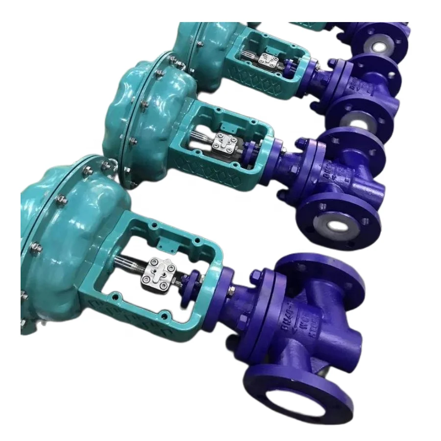 Common type intelligent explosion-proof control globe valve pneumatic actuator globe valve