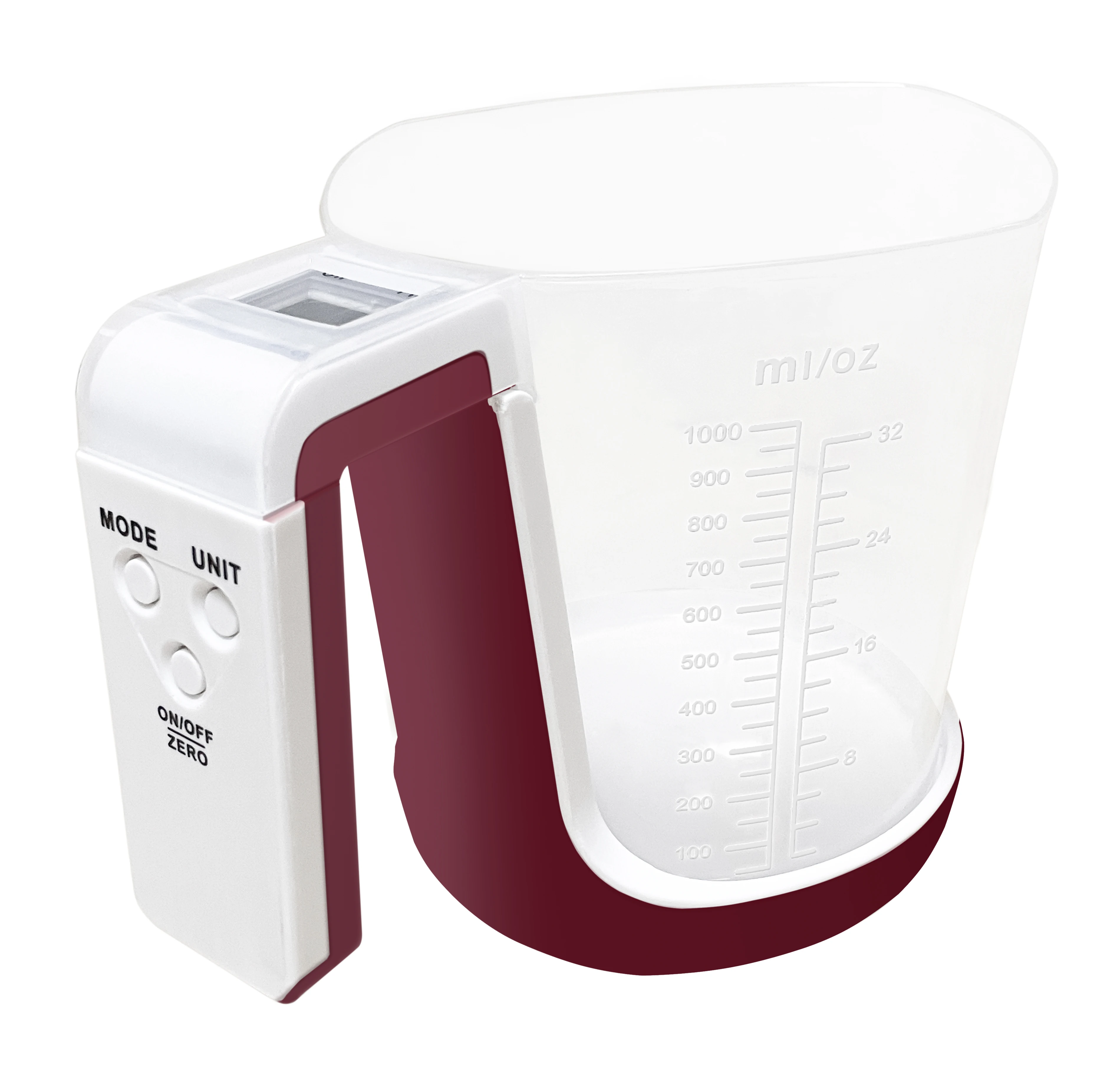 Wholesale Digital  kitchen scale with 1000 ml transparent bowl milk food and liquid weighing scale with handles
