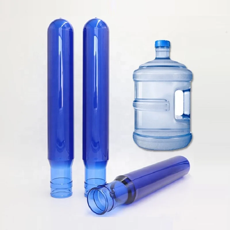 OEM neck size blue turkey 5 gallon pet bottle preform water for blow molding