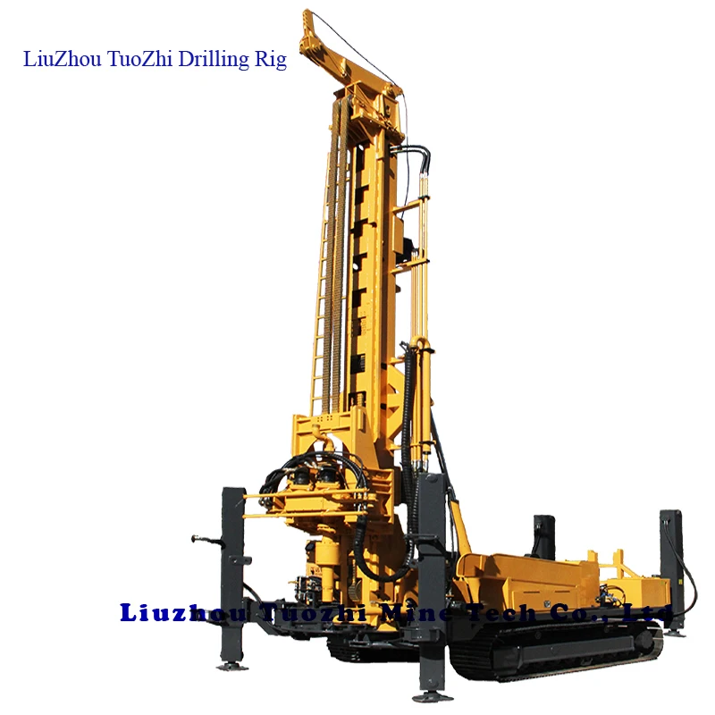1200m High Efficiency Drilling Rig Equipment Underground Water Drilling Rig For Dig Well