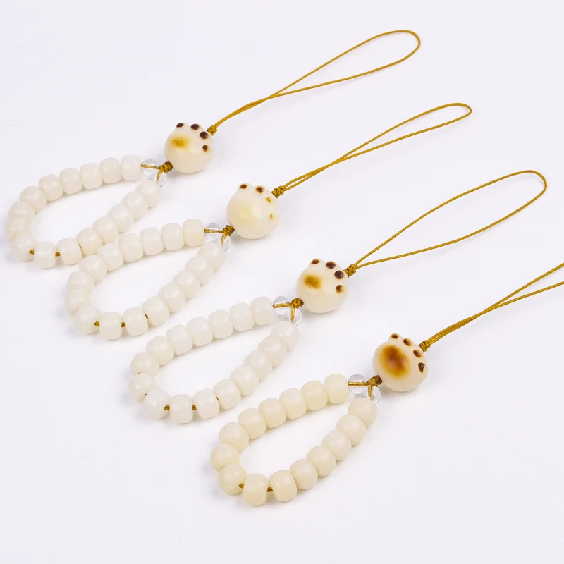 Original Cute Bodhi Cat Claw Phone Charm Strap Keycord Keychain Lanyard for Phone Women Girl Kawaii Pendant For iPhone Accessory