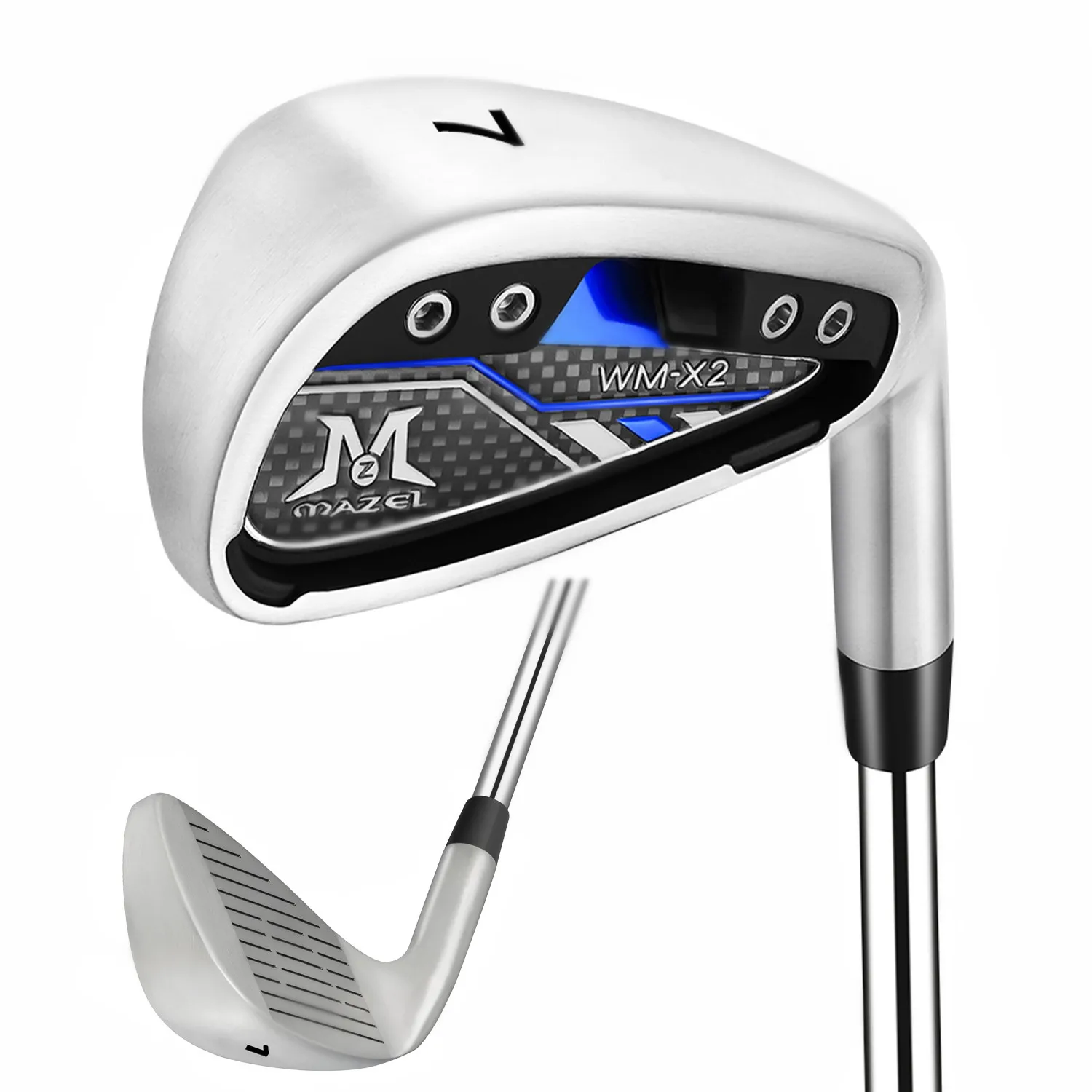 MAZEL Golf Irons 1/2/3/4, Steel Right Hand Mens Iron