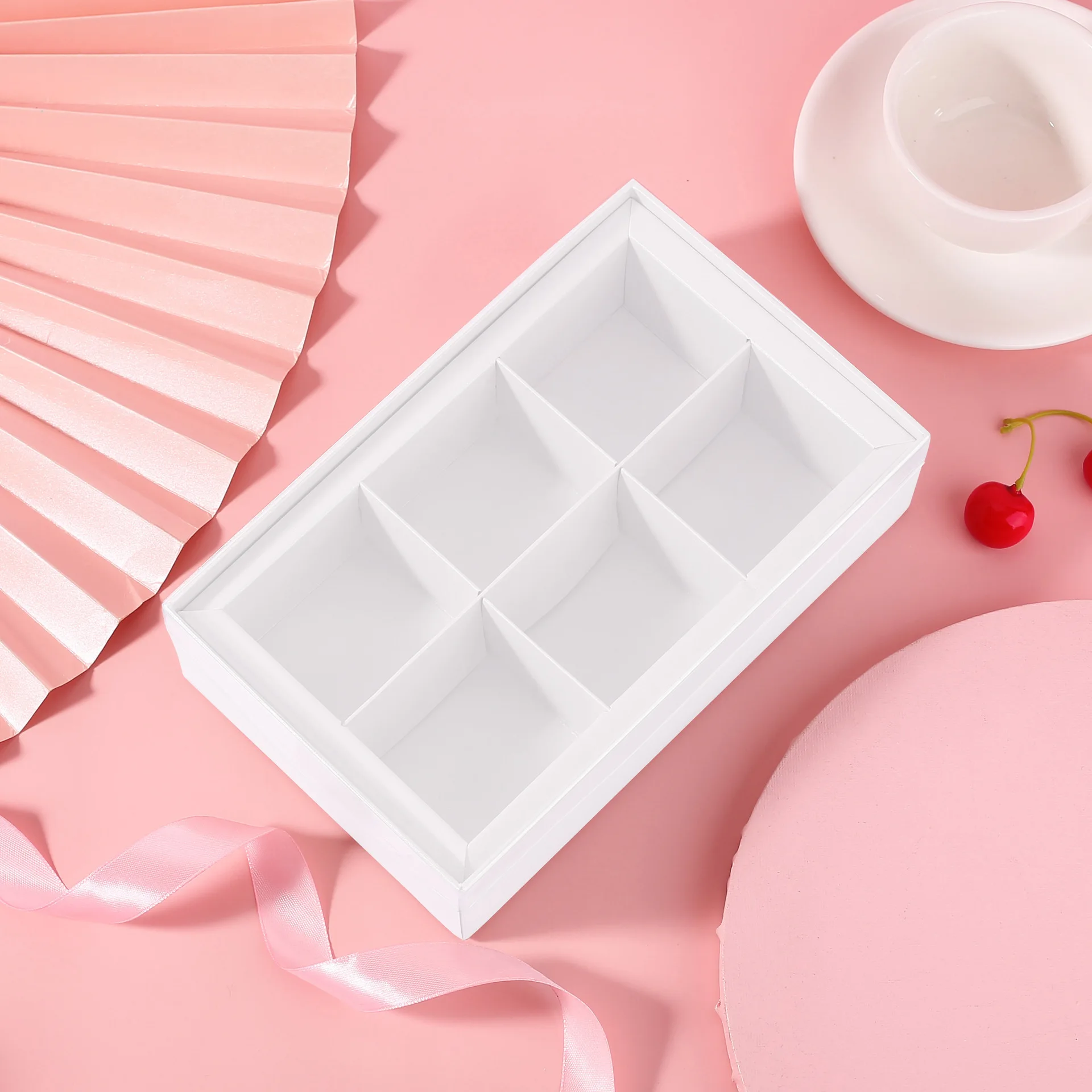 Rigid Baklava Dates Packing Candy Sweet Food Cake Cooki Packaging Boxes Ramadan Date Gift Box For Ramadan With Dividers Inserts